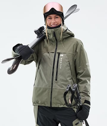 Montec Oracle W Skijakke Dame Greenish