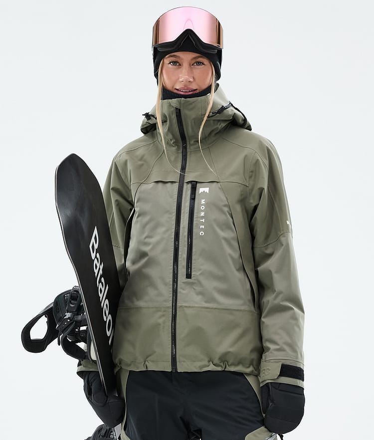 Montec Oracle W Snowboardjakke Dame Greenish, Bilde 1 av 10
