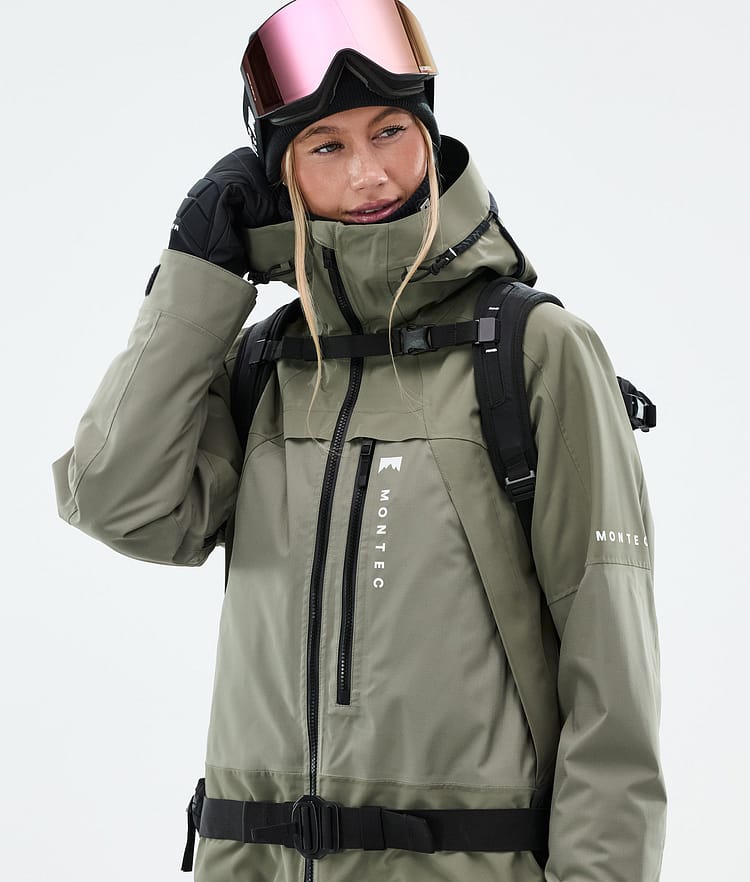 Montec Oracle W Snowboardjakke Dame Greenish, Bilde 2 av 10
