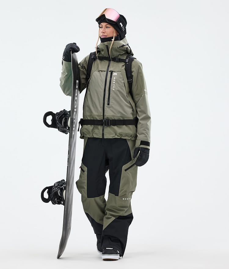 Montec Oracle W Snowboardjakke Dame Greenish, Bilde 3 av 10