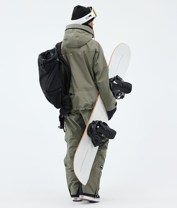 Montec Oracle W Snowboardjakke Dame Greenish, Image 3 of 9