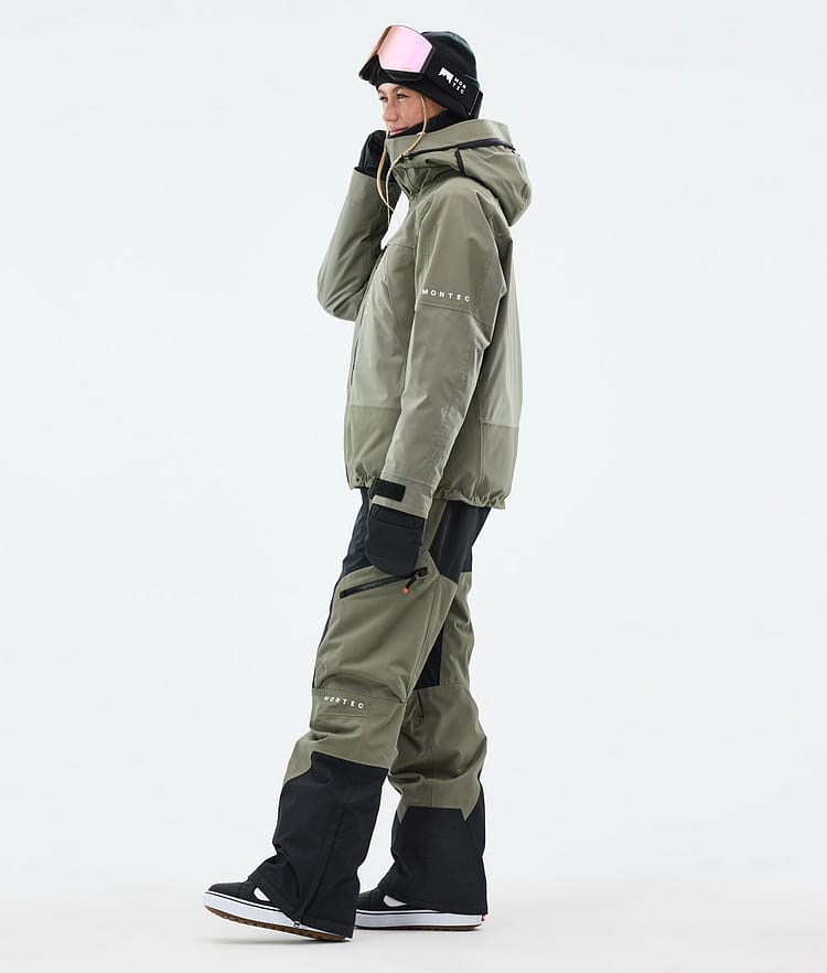 Montec Oracle W Snowboardjakke Dame Greenish, Bilde 4 av 10