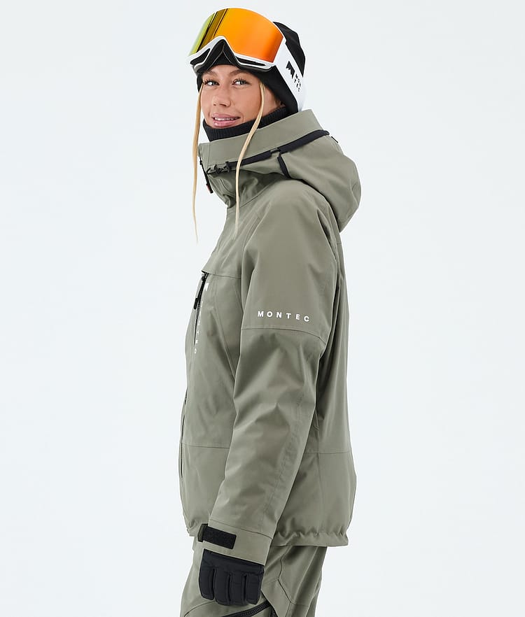 Montec Oracle W Snowboardjakke Dame Greenish, Image 5 of 9