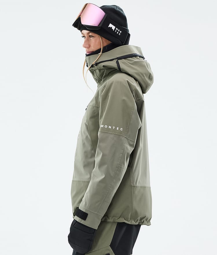 Montec Oracle W Snowboardjakke Dame Greenish, Bilde 6 av 10