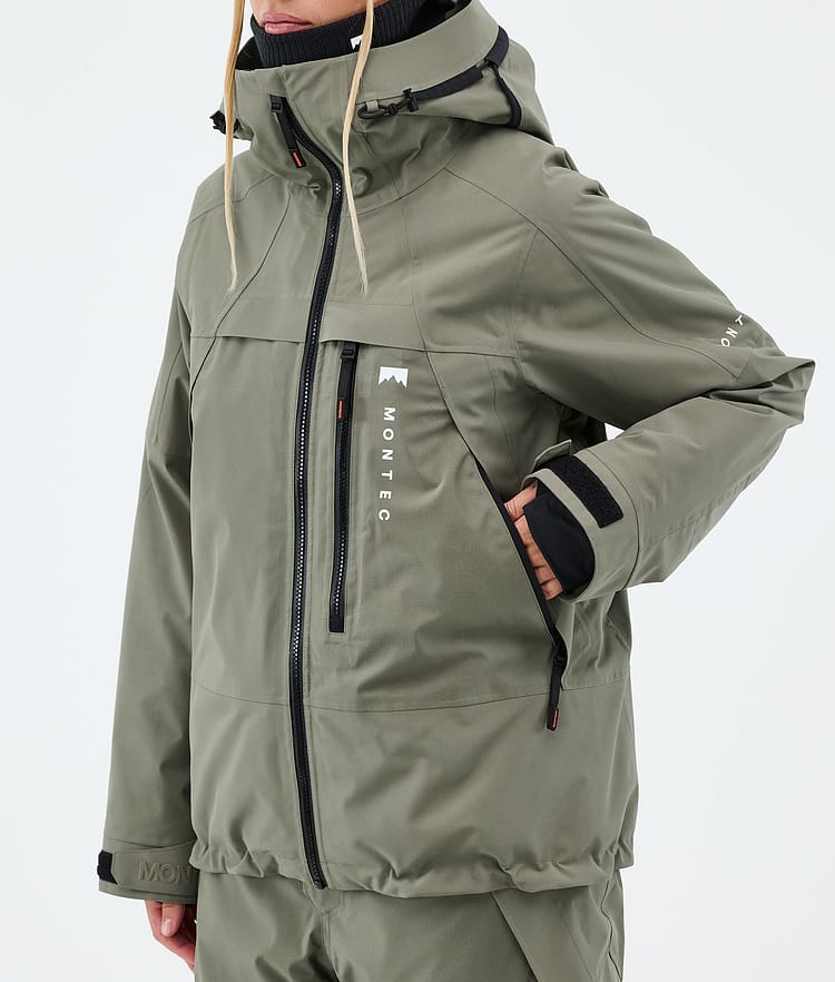 Montec Oracle W Snowboardjakke Dame Greenish, Image 7 of 9