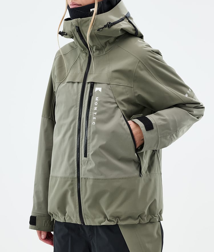 Montec Oracle W Snowboardjakke Dame Greenish, Bilde 8 av 10