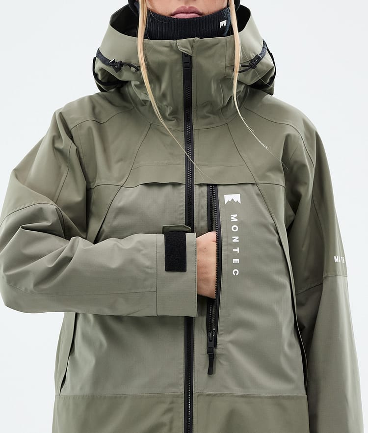 Montec Oracle W Snowboardjakke Dame Greenish, Bilde 9 av 10
