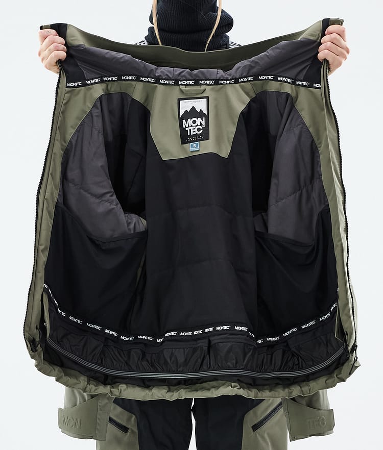 Montec Oracle W Snowboardjakke Dame Greenish, Bilde 10 av 10