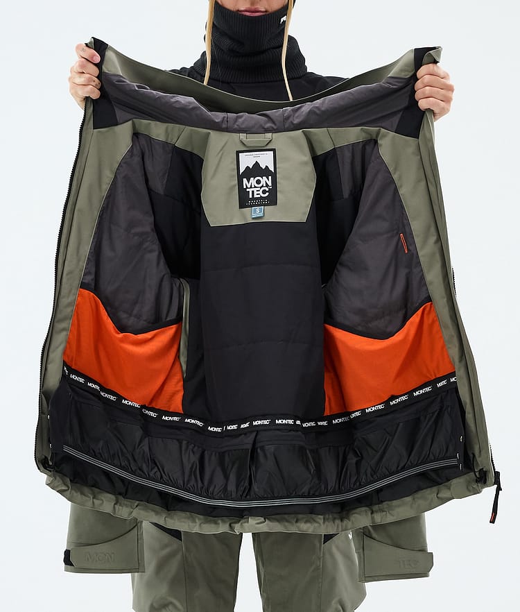 Montec Oracle W Snowboardjakke Dame Greenish, Image 9 of 9