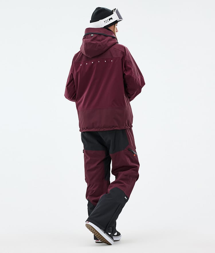 Montec Oracle W Snowboardjakke Dame Burgundy, Bilde 5 av 10