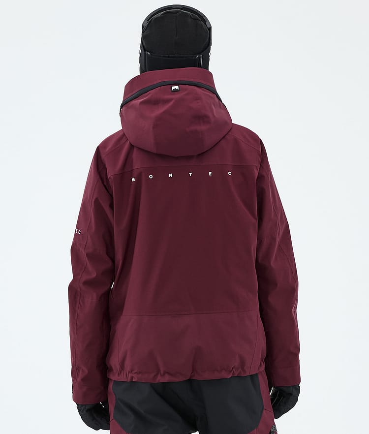 Montec Oracle W Snowboardjakke Dame Burgundy, Image 6 of 9