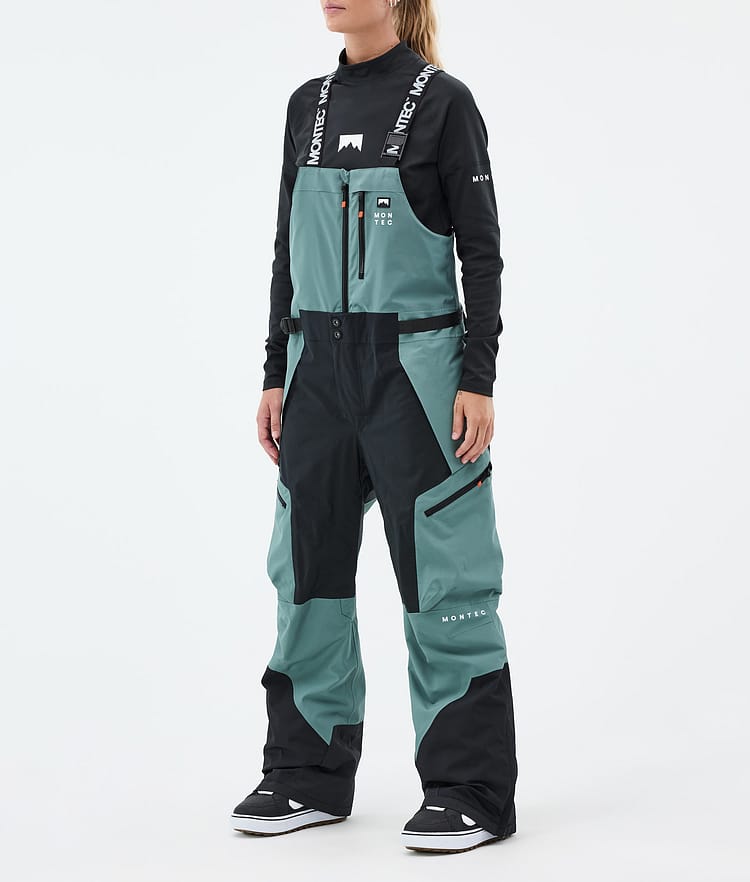 Montec Dozer W Snowboardbukse Dame Atlantic/Black, Bilde 1 av 6