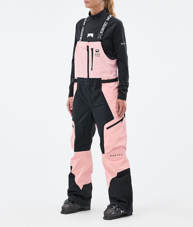 Montec Dozer W Skibukse Dame Soft Pink/Black, Bilde 1 av 6