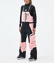 Montec Dozer W Snowboardbukse Dame Soft Pink/Black
