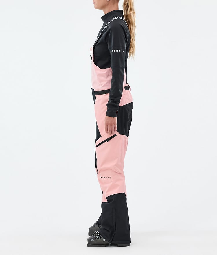 Montec Dozer W Skibukse Dame Soft Pink/Black, Bilde 2 av 6