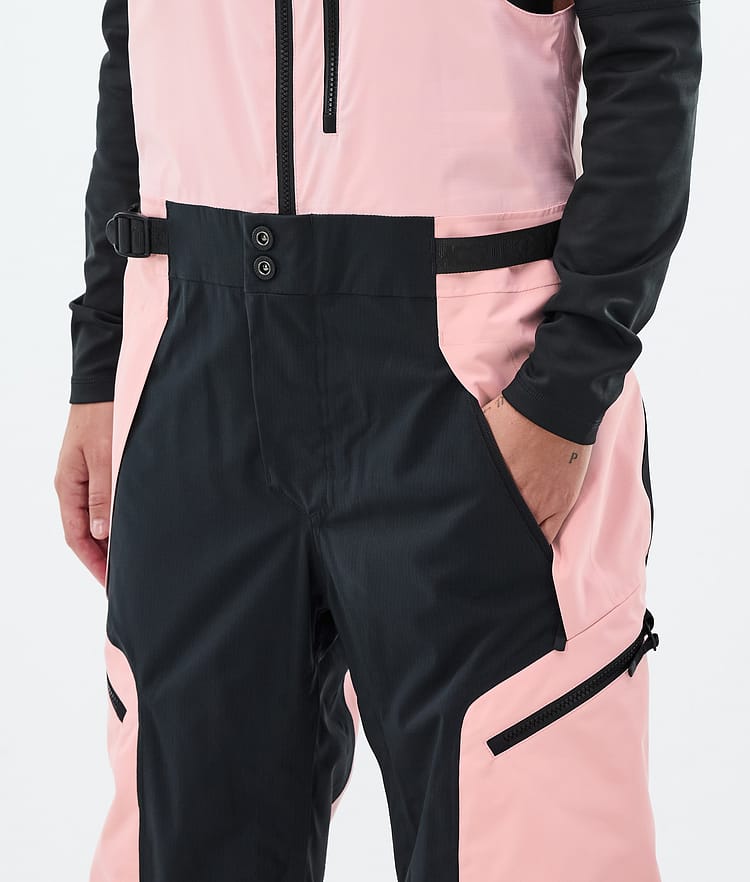Montec Dozer W Snowboardbukse Dame Soft Pink/Black, Bilde 4 av 6
