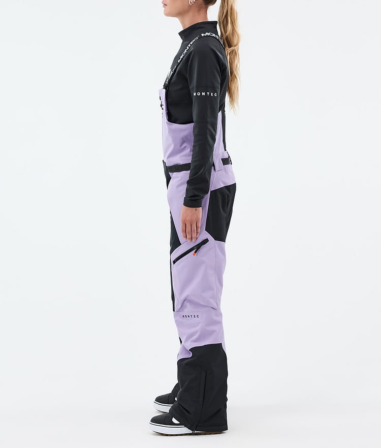 Montec Dozer W Snowboardbukse Dame Faded Violet/Black, Bilde 2 av 6
