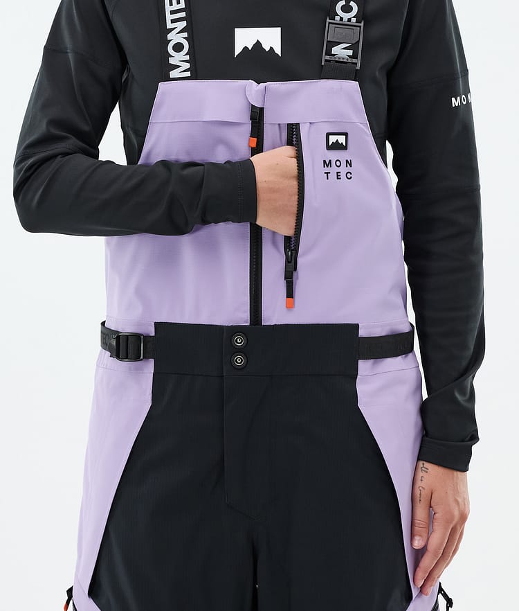 Montec Dozer W Snowboardbukse Dame Faded Violet/Black, Bilde 5 av 6