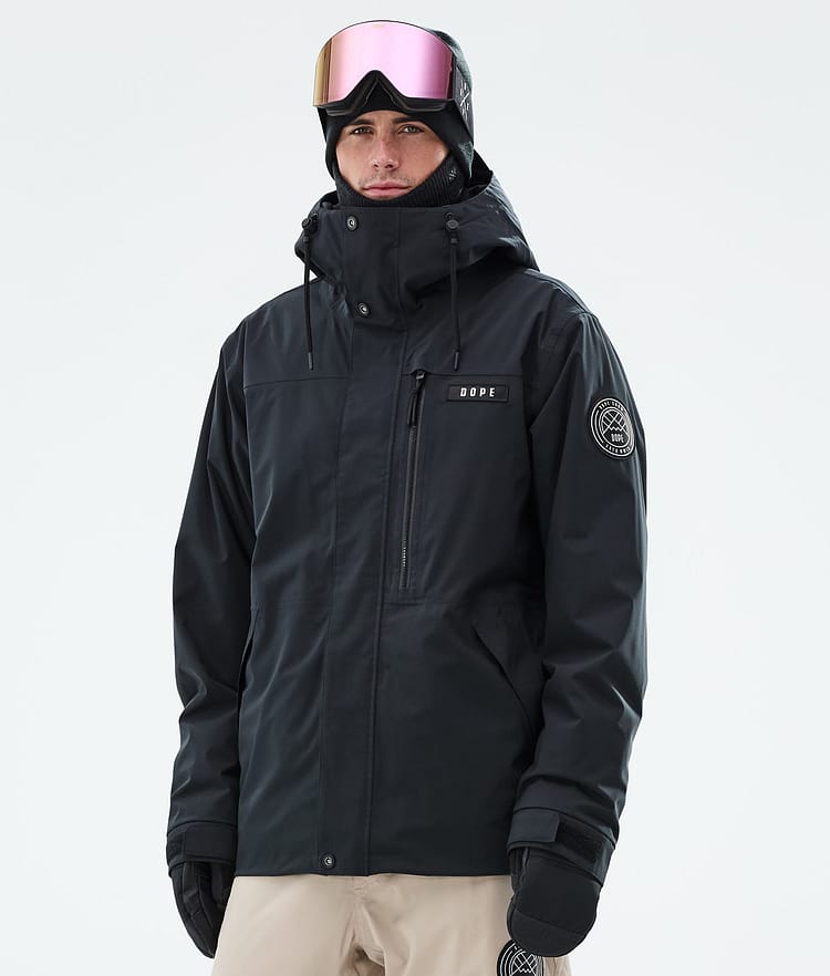 Dope Blizzard Full Zip Snowboardjakke Herre Black, Bilde 1 av 9