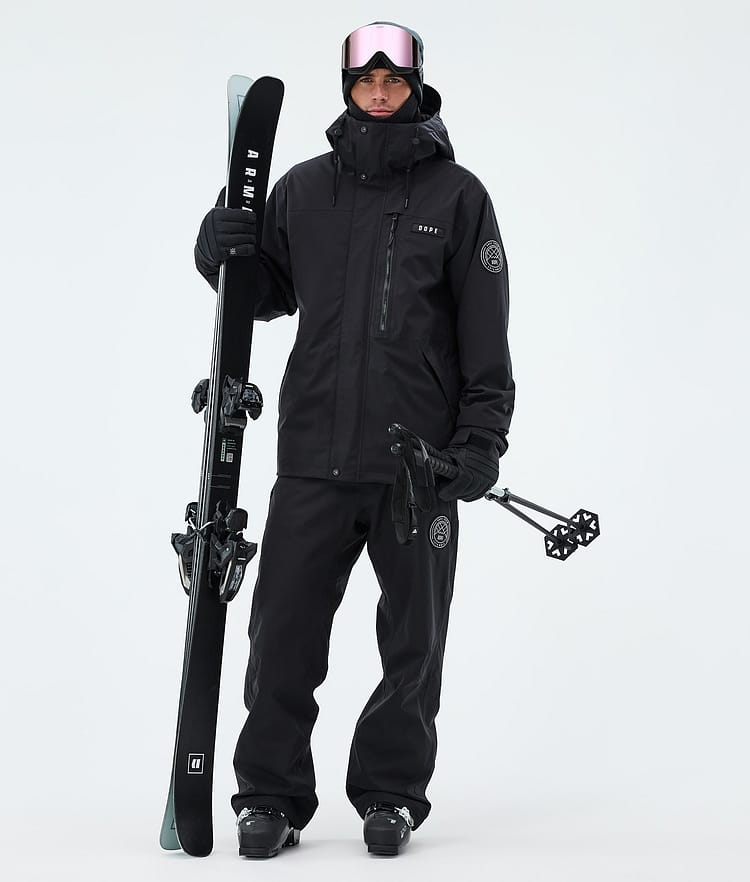 Dope Blizzard Full Zip Skijakke Herre Black, Image 2 of 9