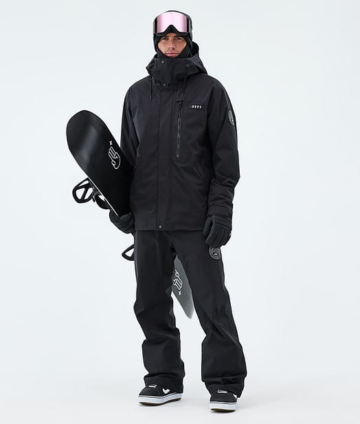 Dope Blizzard Full Zip Snowboardoutfit Black