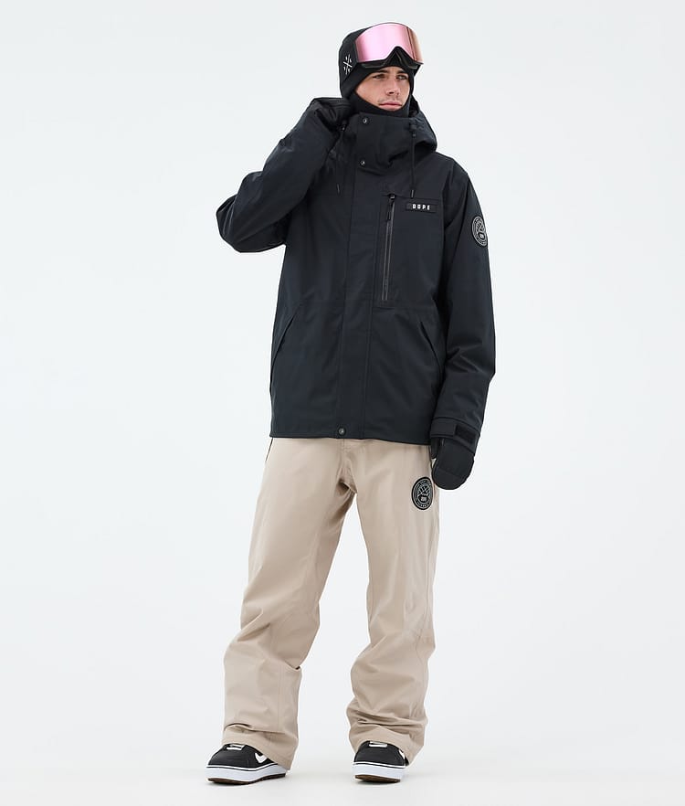 Dope Blizzard Full Zip Snowboardjakke Herre Black, Bilde 2 av 9