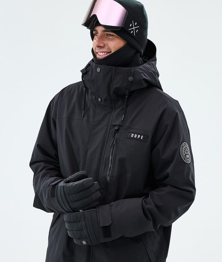 Dope Blizzard Full Zip Skijakke Herre Black, Image 4 of 9