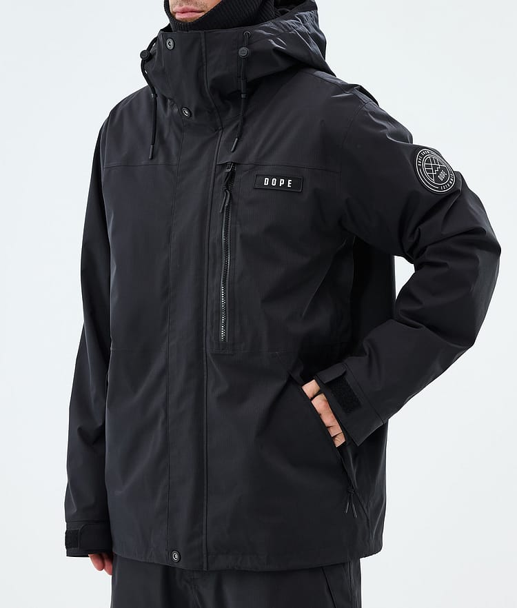 Dope Blizzard Full Zip Skijakke Herre Black, Image 7 of 9