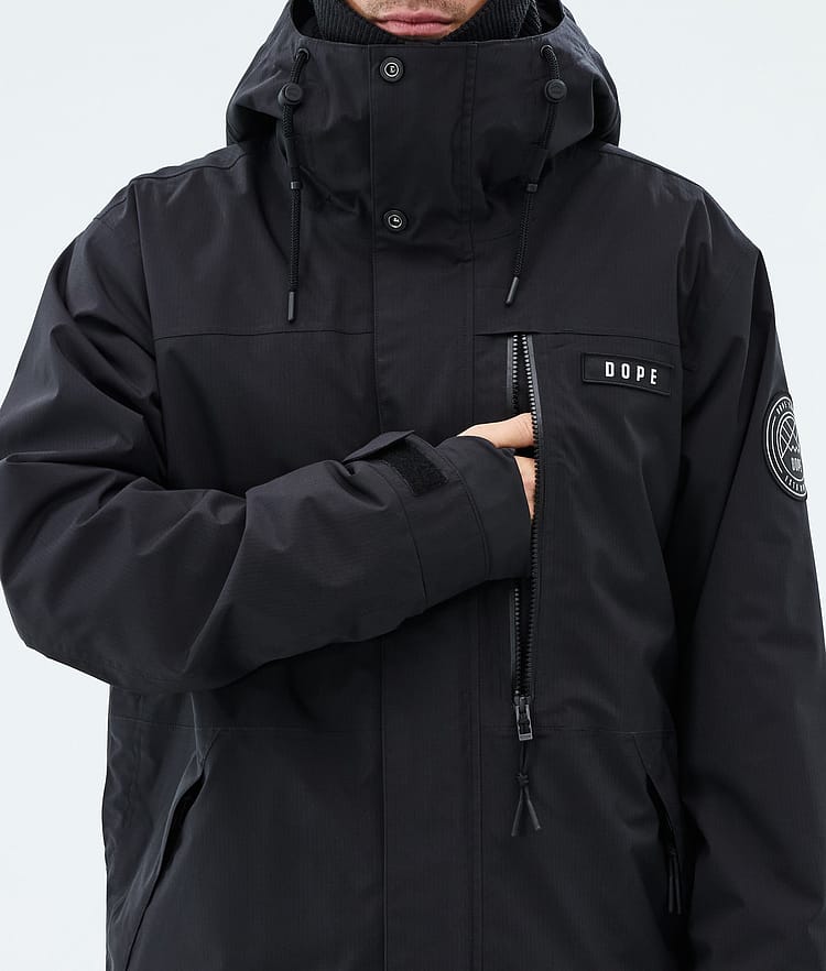 Dope Blizzard Full Zip Skijakke Herre Black, Image 8 of 9
