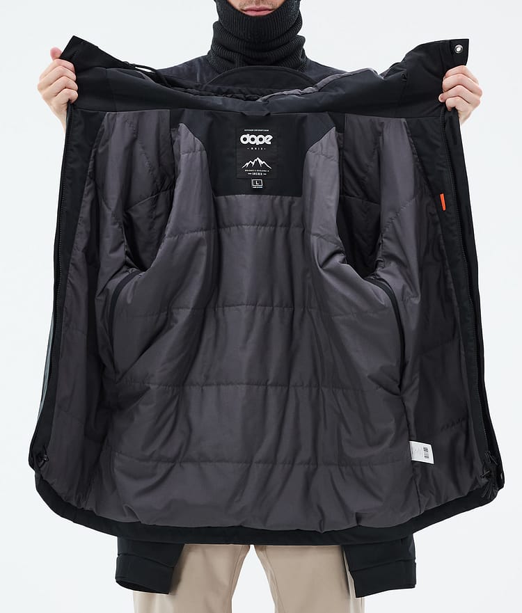 Dope Blizzard Full Zip Skijakke Herre Black, Bilde 9 av 9