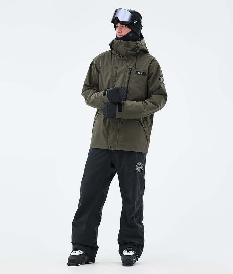 Dope Blizzard Full Zip Skijakke Herre Olive Green, Bilde 2 av 9