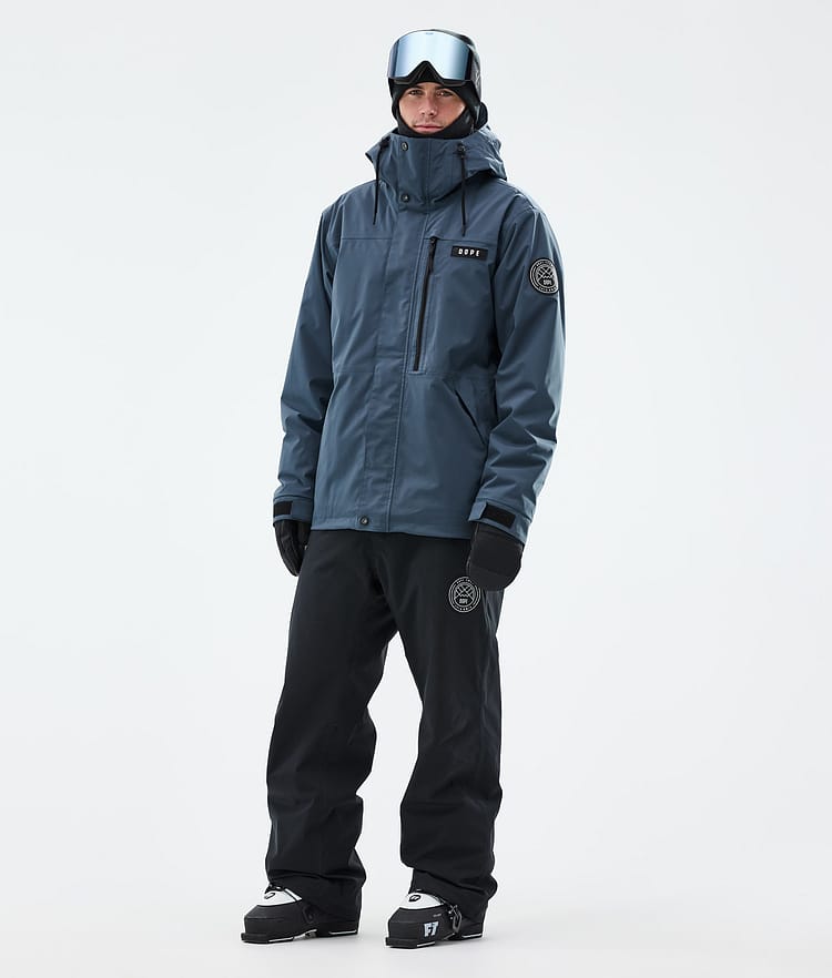 Dope Blizzard Full Zip Skijakke Herre Metal Blue, Bilde 3 av 10