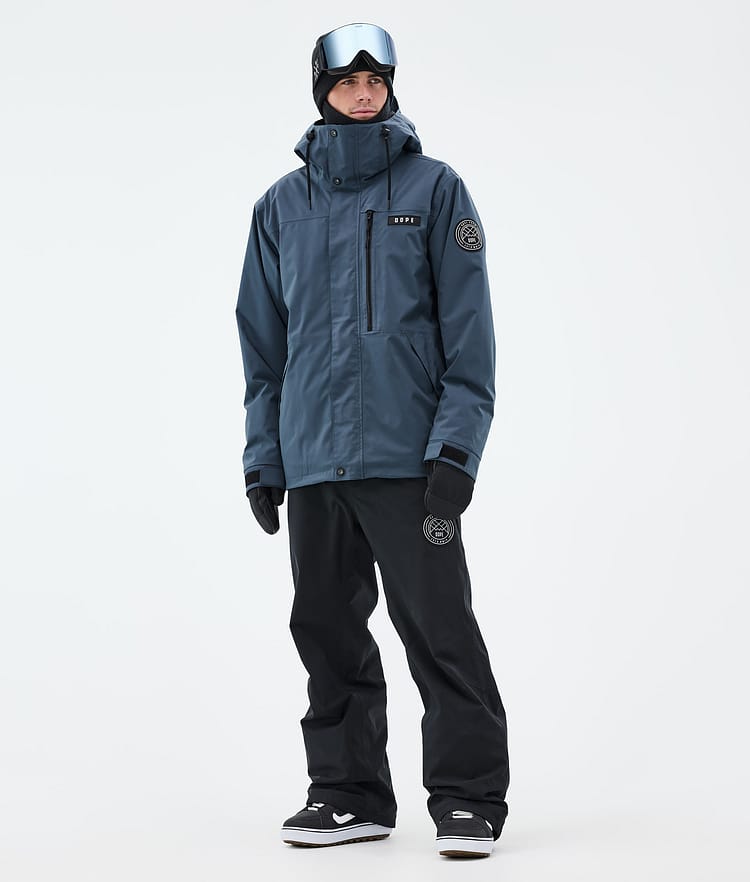 Dope Blizzard Full Zip Snowboardjakke Herre Metal Blue, Bilde 3 av 10