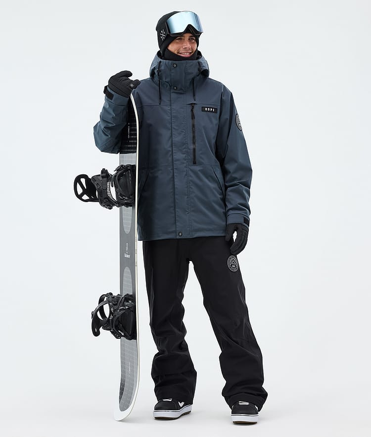 Dope Blizzard Full Zip Snowboardjakke Herre Metal Blue, Image 2 of 9