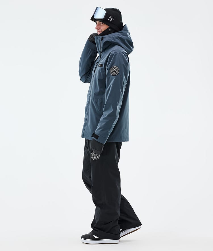 Dope Blizzard Full Zip Snowboardjakke Herre Metal Blue, Bilde 4 av 10