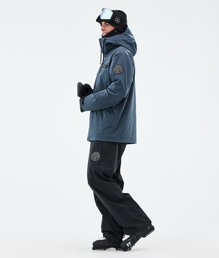 Dope Blizzard Full Zip Skijakke Herre Metal Blue, Bilde 4 av 10