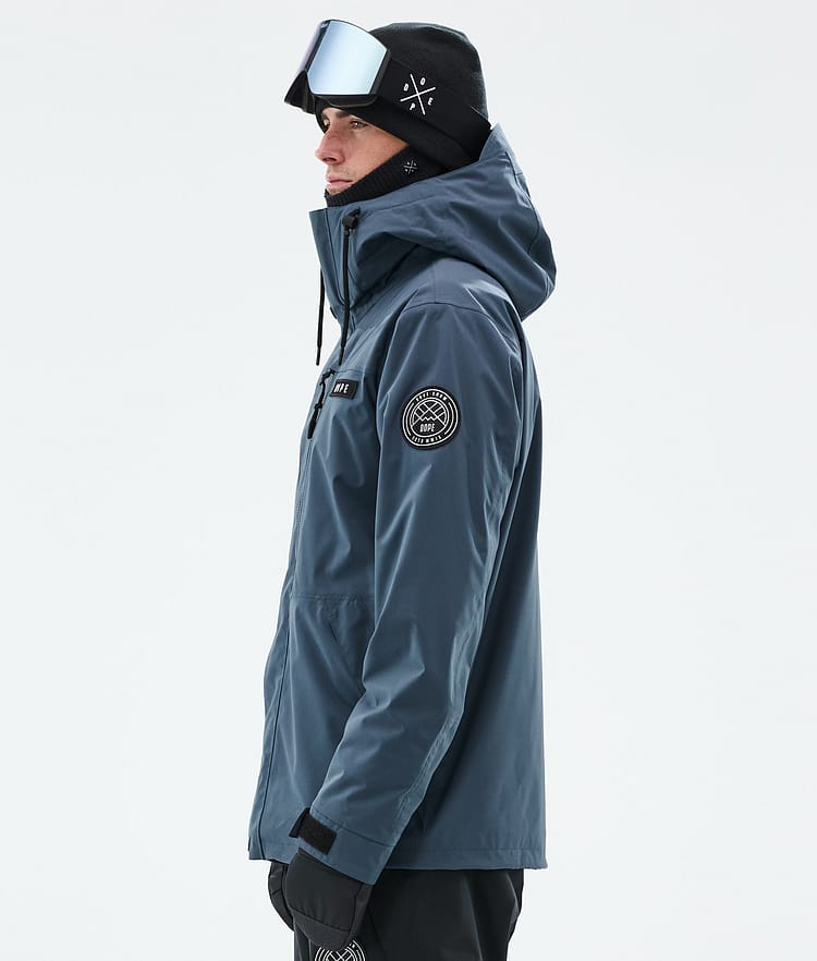 Dope Blizzard Full Zip Skijakke Herre Metal Blue, Bilde 6 av 10