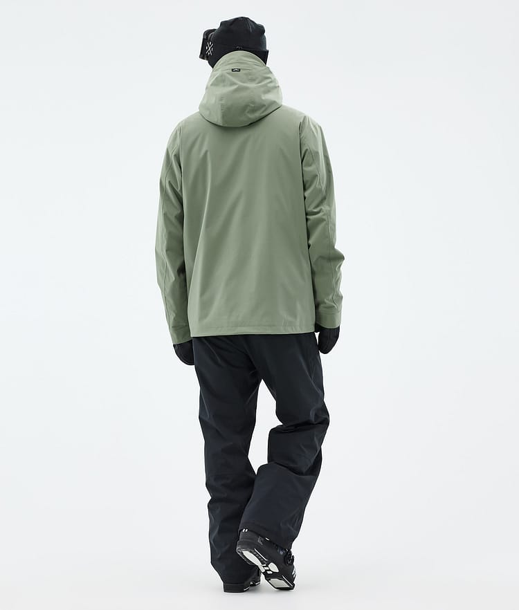 Dope Blizzard Full Zip Skijakke Herre Moss Green, Bilde 4 av 9
