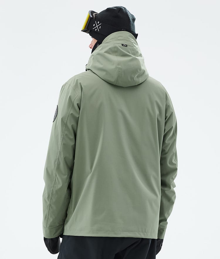 Dope Blizzard Full Zip Skijakke Herre Moss Green, Bilde 6 av 9
