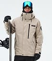 Dope Blizzard Full Zip Snowboardjakke Herre Sand