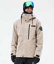Dope Blizzard Full Zip Skijakke Herre Sand