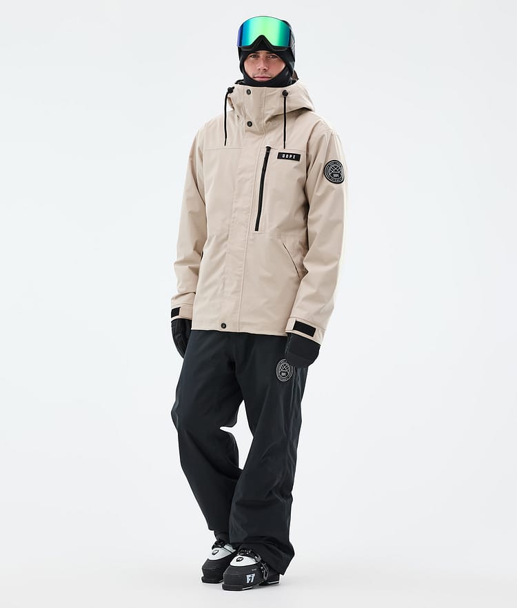 Dope Blizzard Full Zip Skijakke Herre Sand, Bilde 2 av 9