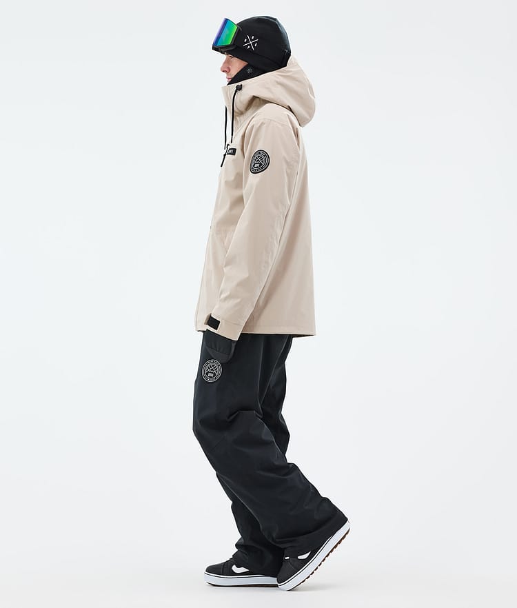 Dope Blizzard Full Zip Snowboardjakke Herre Sand, Bilde 3 av 9