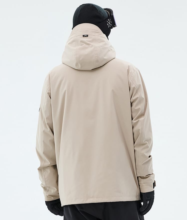 Dope Blizzard Full Zip Skijakke Herre Sand, Image 6 of 9