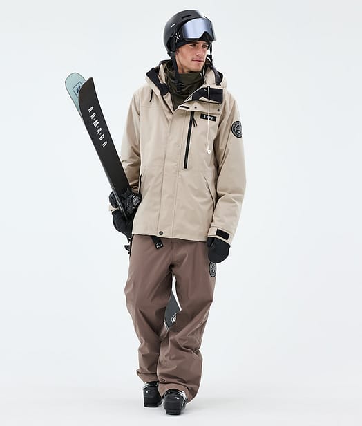 Dope Blizzard Full Zip Skidoutfit Sand/Walnut