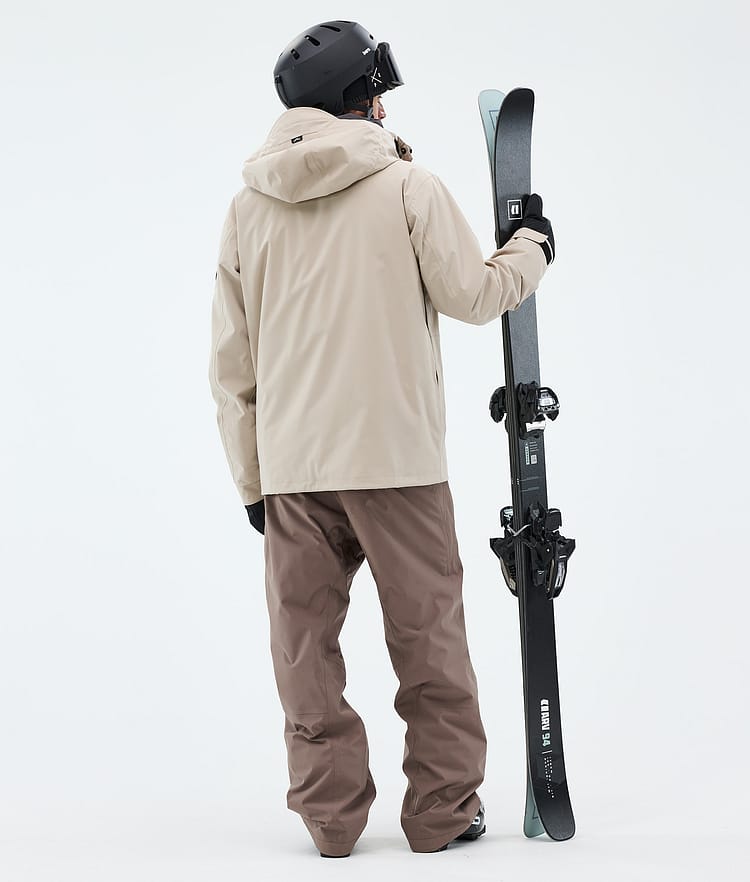 Dope Blizzard Full Zip Skidoutfit Herre Sand/Walnut, Image 2 of 2