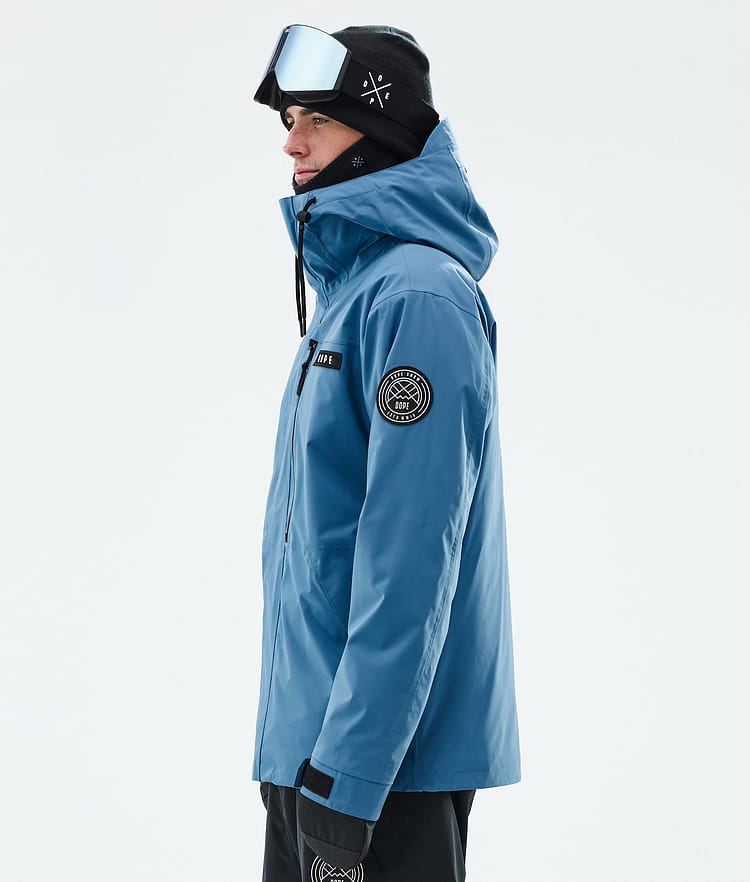 Dope Blizzard Full Zip Skijakke Herre Blue Steel, Bilde 5 av 9