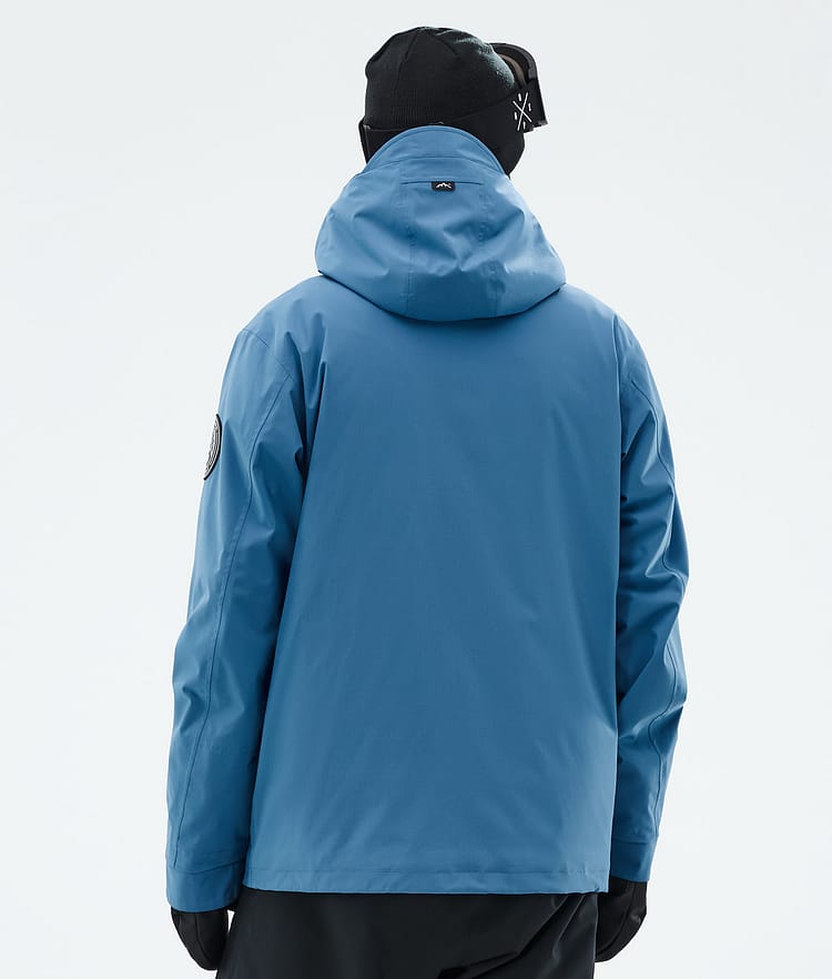 Dope Blizzard Full Zip Skijakke Herre Blue Steel, Bilde 6 av 9