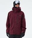 Dope Blizzard Full Zip Snowboardjakke Herre Burgundy