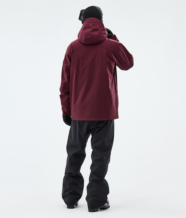 Dope Blizzard Full Zip Skijakke Herre Burgundy, Image 3 of 9